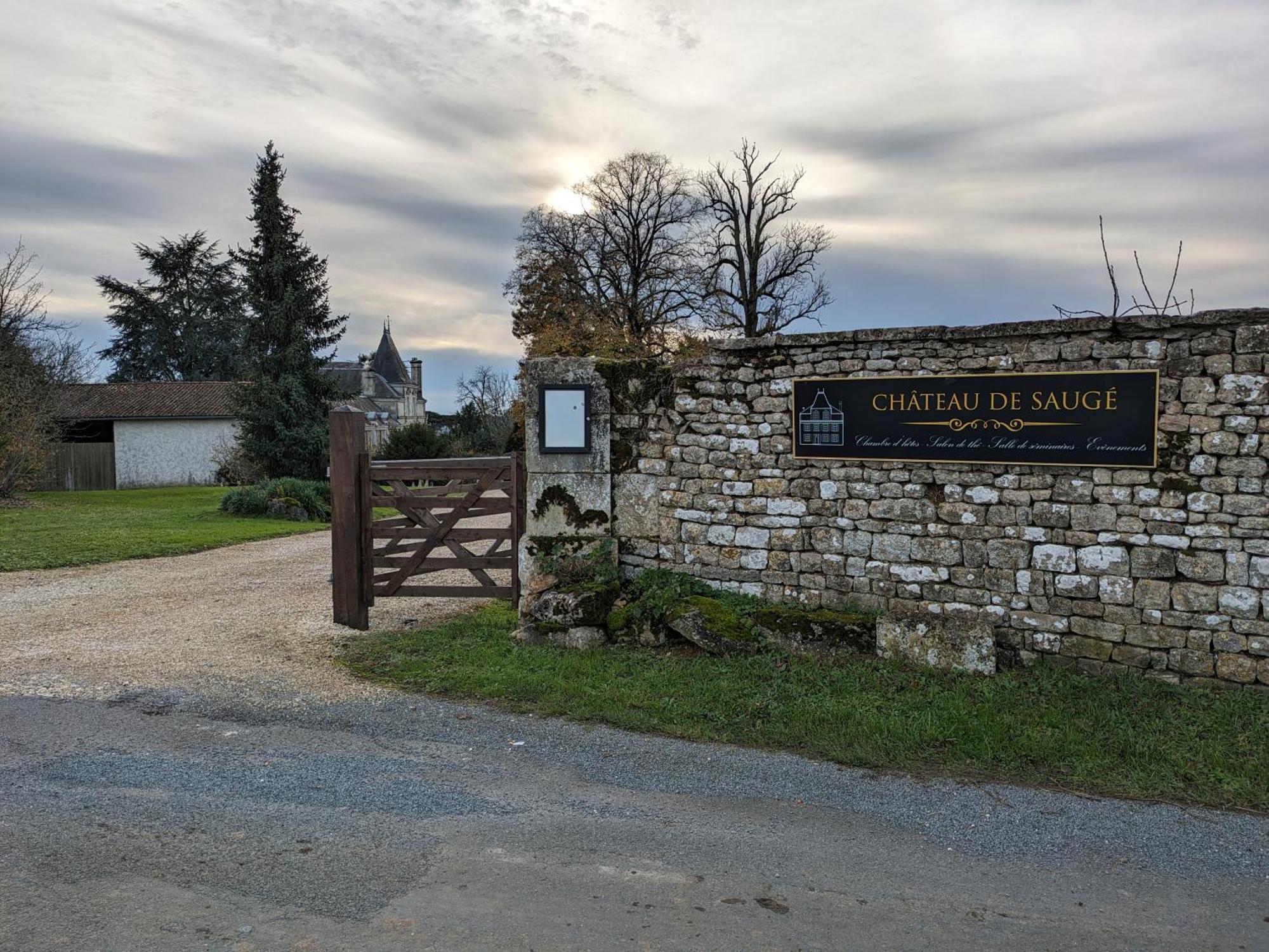 Chateau De Sauge Saivres Eksteriør bilde